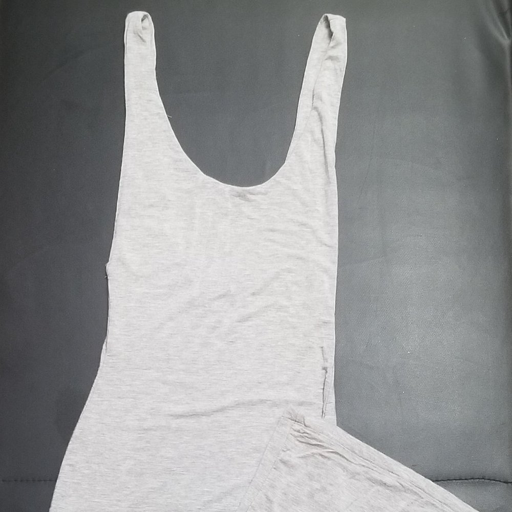 JLux Label Gray Spandex Women Dress Small